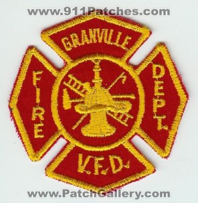 Granville Volunteer Fire Department (UNKNOWN STATE)
Thanks to Mark C Barilovich for this scan.
Keywords: dept. v.f.d.