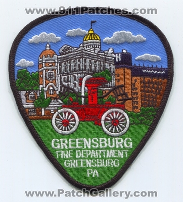 Greensburg Fire Department Patch (Pennsylvania)
Scan By: PatchGallery.com
Keywords: dept.