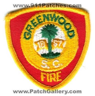 Greenwood Fire Department (South Carolina)
Scan By: PatchGallery.com
Keywords: s.c.