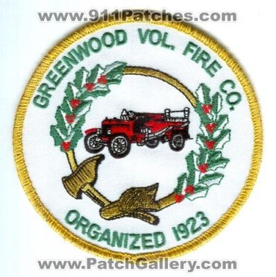 Greenwood Volunteer Fire Company (Delaware)
Scan By: PatchGallery.com
Keywords: vol. co.