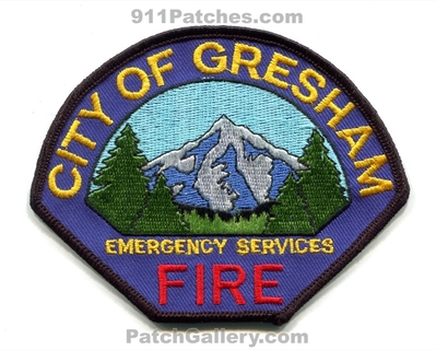 Gresham Fire Department Emergency Services Patch (Oregon)
Scan By: PatchGallery.com
Keywords: city of dept. es