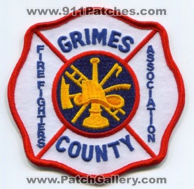 Grimes County FireFighters Association (Texas)
Scan By: PatchGallery.com

