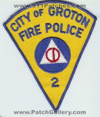 Groton Fire Police Department Civil Defense (UNKNOWN STATE)
Thanks to Mark C Barilovich for this scan.
Keywords: cd 2 city of dept.