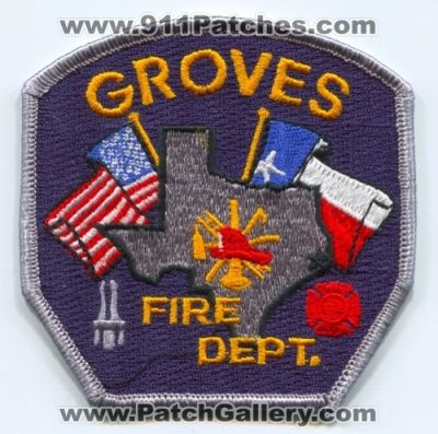 Grove Fire Department (Texas)
Scan By: PatchGallery.com
Keywords: dept.