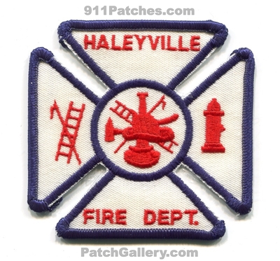 Haleyville Fire Department Patch (Alabama)
Scan By: PatchGallery.com
Keywords: dept.