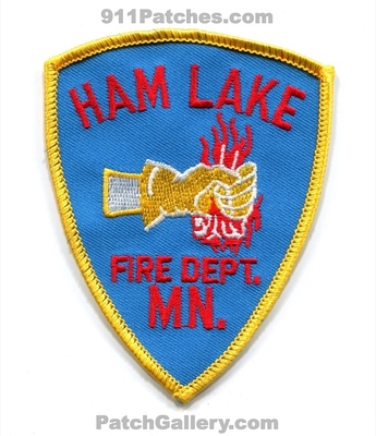 Ham Lake Fire Department Patch (Minnesota)
Scan By: PatchGallery.com
Keywords: dept. mn.