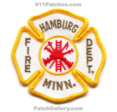 Hamburg Fire Department Patch (Minnesota)
Scan By: PatchGallery.com
Keywords: dept. minn.