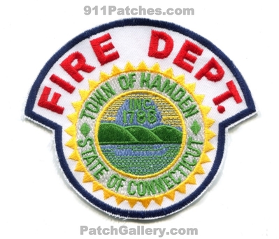 Hamden Fire Department Patch (Connecticut)
Scan By: PatchGallery.com
Keywords: town of dept. inc. 1786