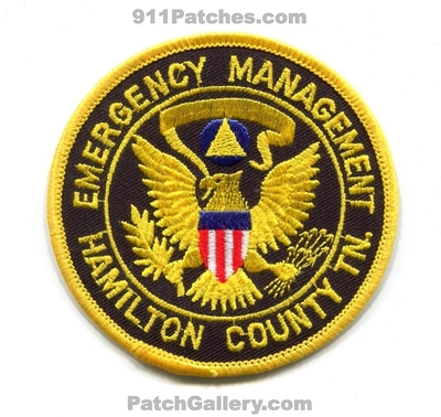 Hamilton County Emergency Management Patch (Tennessee)
Scan By: PatchGallery.com
Keywords: co. em