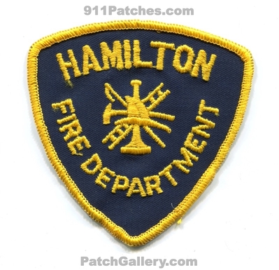 Hamilton Fire Department Patch (Texas)
Scan By: PatchGallery.com
Keywords: dept.