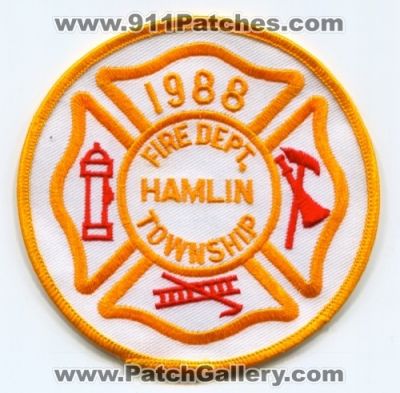 Hamlin Township Fire Department (Michigan)
Scan By: PatchGallery.com
Keywords: twp. dept.