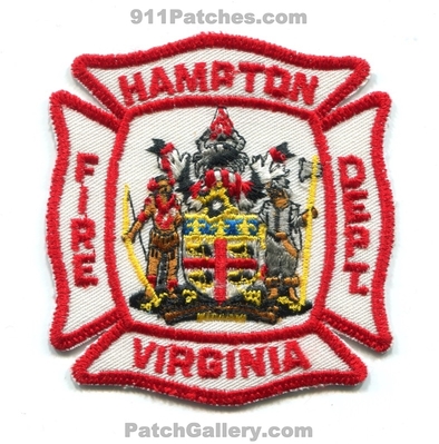 Hampton Fire Department Patch (Virginia)
Scan By: PatchGallery.com
Keywords: dept.