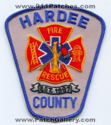 Hardee County Fire Rescue Department (Florida)
Scan By: PatchGallery.com
Keywords: co. dept.