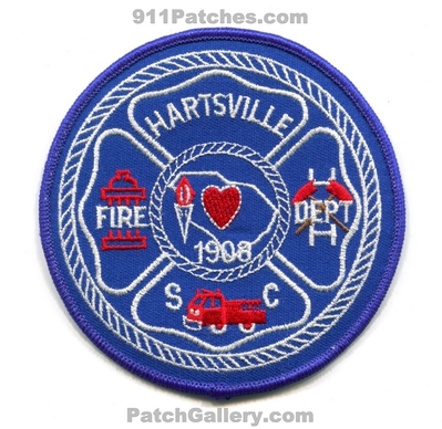 Hartsville Fire Department Patch (South Carolina)
Scan By: PatchGallery.com
Keywords: dept. 1908