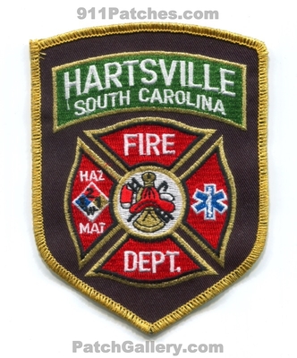 Hartsville Fire Department Patch (South Carolina)
Scan By: PatchGallery.com
Keywords: dept. hazmat