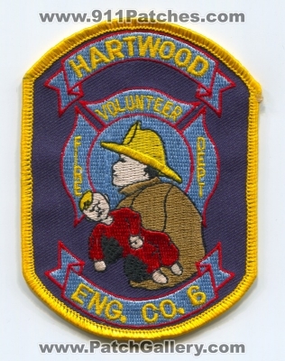 Hartwood Volunteer Fire Department Engine Company 6 Patch (Virginia)
Scan By: PatchGallery.com
Keywords: vol. dept. eng. co. number no. #6