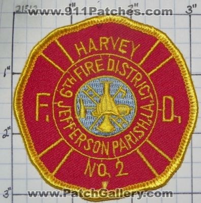 Harvey Fire District Number 2 (Louisiana)
Thanks to swmpside for this picture.
Keywords: 6th jefferson parish la. no. #2 f.d. fd department dept.