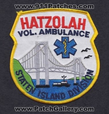 Hatzolah Volunteer Ambulance Staten Island Division (New York)
Thanks to Paul Howard for this scan.
Keywords: ems vol.
