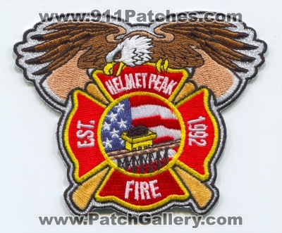 Helmet Peak Fire Department Patch (Arizona)
Scan By: PatchGallery.com
[b]Patch Made By: 911Patches.com[/b]
Keywords: dept. cfd company co. station lincoln park lakeview wrigleyville old town anytime anywhere