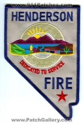 Henderson Fire Department (Nevada)
Scan By: PatchGallery.com
Keywords: dept.