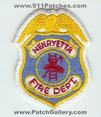 Henryetta Fire Department (Oklahoma)
Thanks to Mark C Barilovich for this scan.
Keywords: dept.