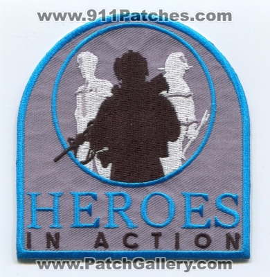 Heroes in Action Patch (Texas)
Scan By: PatchGallery.com
[b]Patch Made By: 911Patches.com[/b]
Keywords: hia fire ems police department dept. sheriffs office military goheroes.org