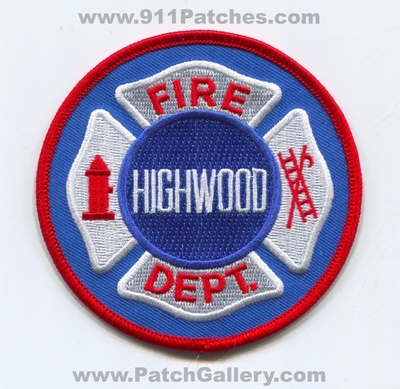 Highwood Fire Department Patch (Illinois)
Scan By: PatchGallery.com
Keywords: dept.