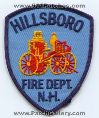 Hillsboro Fire Department (New Hampshire)
Scan By: PatchGallery.com
Keywords: dept. n.h.