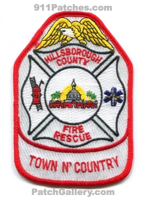 Hillsborough County Fire Rescue Department Town N' Country Patch (Florida)
Scan By: PatchGallery.com
Keywords: co. dept.