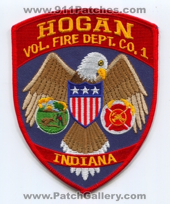 Hogan Volunteer Fire Department Company 1 Patch (Indiana)
Scan By: PatchGallery.com
Keywords: vol. dept. co. number no. #1