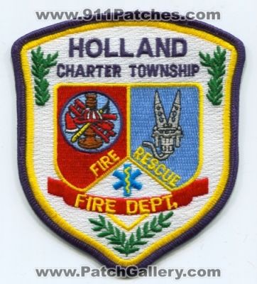 Holland Charter Township Fire Rescue Department (Michigan)
Scan By: PatchGallery.com
Keywords: twp. dept.