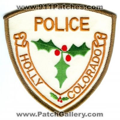 Holly Police Department (Colorado)
Scan By: PatchGallery.com
