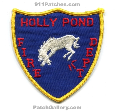 Holly Pond Fire Department Patch (Alabama)
Scan By: PatchGallery.com
Keywords: dept.