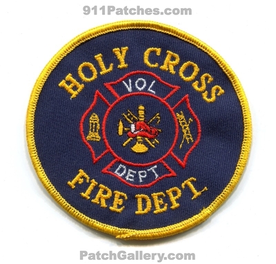 Holy Cross Volunteer Fire Department Patch (Iowa)
Scan By: PatchGallery.com
Keywords: vol. dept.