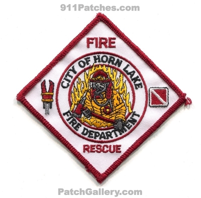 Horn Lake Fire Rescue Department Patch (Mississippi)
Scan By: PatchGallery.com
Keywords: city of dept.
