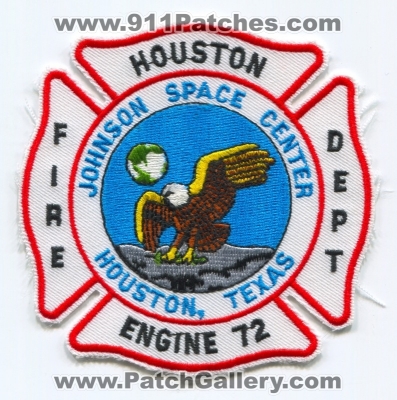 Houston Fire Department Engine 72 Johnson Space Center Patch (Texas)
Scan By: PatchGallery.com
Keywords: dept. hfd company co. station nasa shuttle