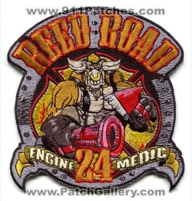 Houston Fire Department Station 24 Patch (Texas)
Scan By: PatchGallery.com
Keywords: dept. hfd company co. engine medic reed road