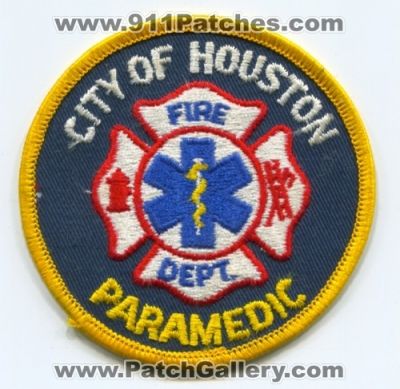 Houston Fire Department Paramedic (Texas)
Scan By: PatchGallery.com
Keywords: city of dept. hfd ems