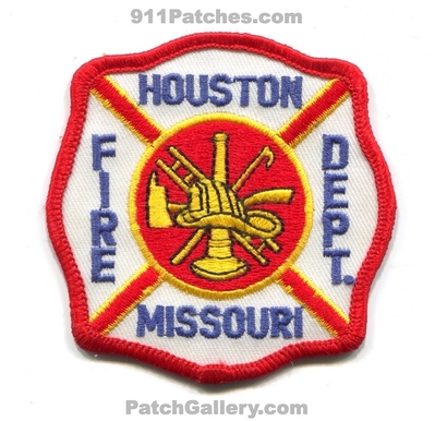 Houston Fire Department Patch (Missouri)
Scan By: PatchGallery.com
Keywords: dept.