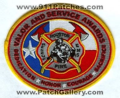 Houston Fire Department Valor and Service Awards (Texas)
Scan By: PatchGallery.com
Keywords: dept. hfd company station rescue ems dedication honor courage sacrifice