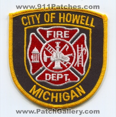Howell Fire Department Patch (Michigan)
Scan By: PatchGallery.com
Keywords: city of dept.