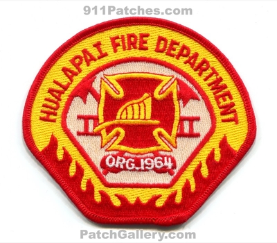 Hualapai Fire Department Patch (Arizona)
Scan By: PatchGallery.com
Keywords: dept. org. 1964