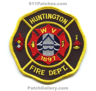Huntington Fire Department Patch (West Virginia)
Scan By: PatchGallery.com
Keywords: dept. 1897