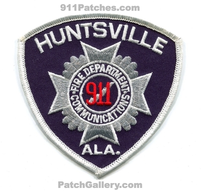 Huntsville Fire Department 911 Communications Patch (Alabama)
Scan By: PatchGallery.com
Keywords: dept. dispatcher