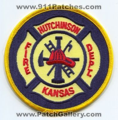 Hutchinson Fire Department Patch (Kansas)
Scan By: PatchGallery.com
Keywords: dept.