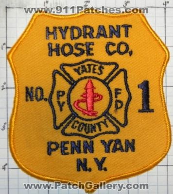 Penn Yan Fire Department Hydrant Hose Company Number 1 (New York)
Thanks to swmpside for this picture.
Keywords: pyfd yates county no. dept. n.y. ny