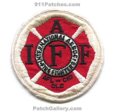 International Association of Fire Fighters IAFF Local Union Patch (No State Affiliation)
Scan By: PatchGallery.com
Keywords: assoc. assn. firefighters i.a.f.f. afl cio clc