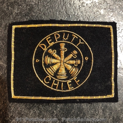 Fire Department Deputy Chief Patch (UNKNOWN STATE) (Bullion)
Picture By: PatchGallery.com
Keywords: dept.