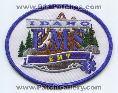 Idaho State Emergency Medical Services EMS EMT Patch (Idaho)
Scan By: PatchGallery.com
Keywords: certified licensed registered services e.m.s. technician e.m.t. ambulance