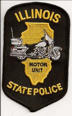 Illinois State Police Motor Unit
Thanks to EmblemAndPatchSales.com for this scan.
